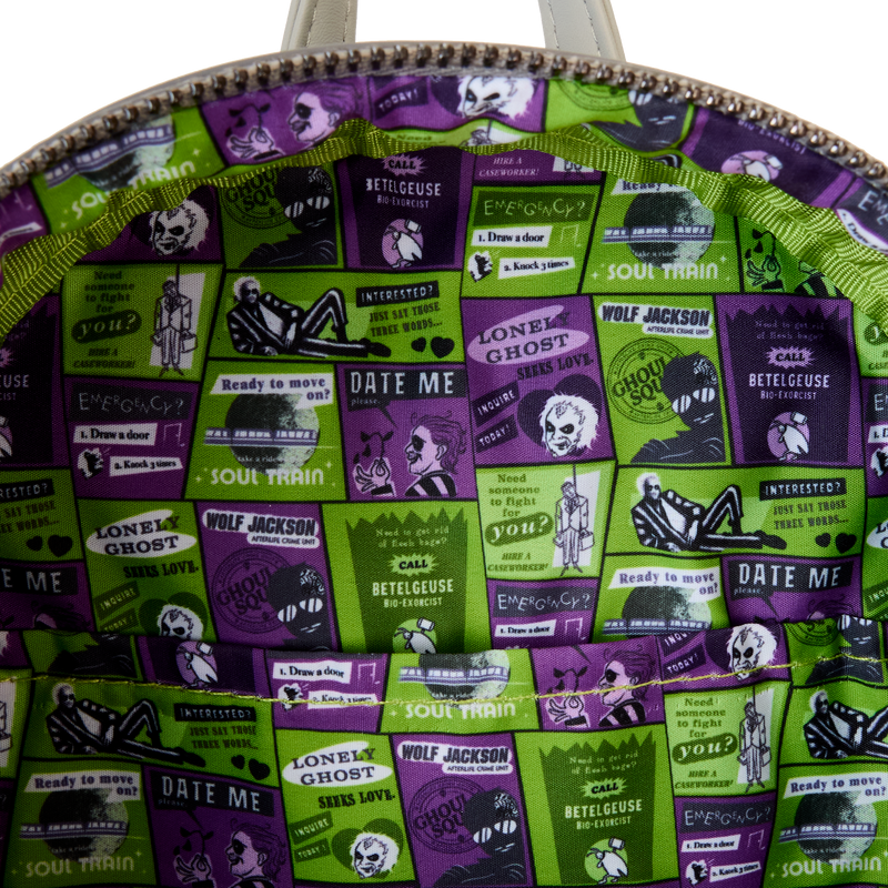 Mini sac à dos Loungefly Beetlejuice 2