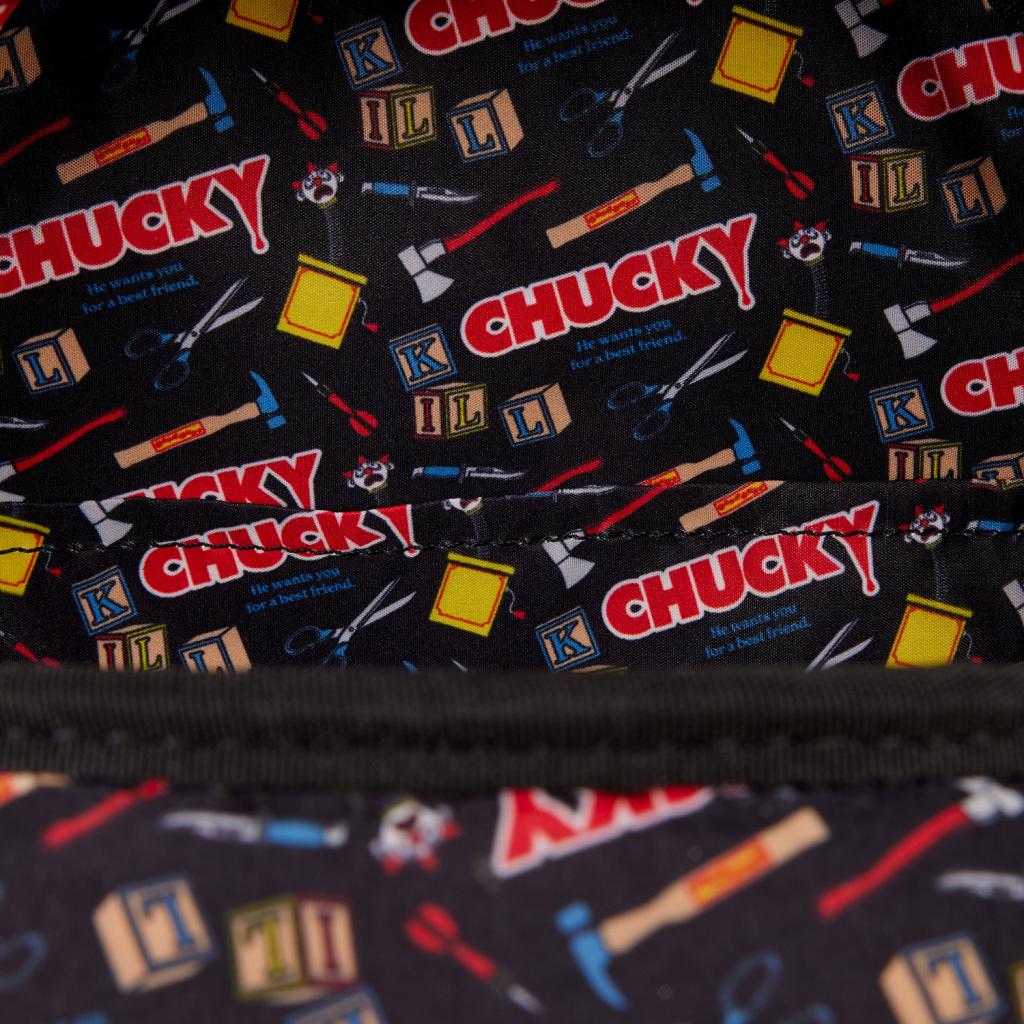 Mini sac à dos Loungefly Chucky - Pop Up