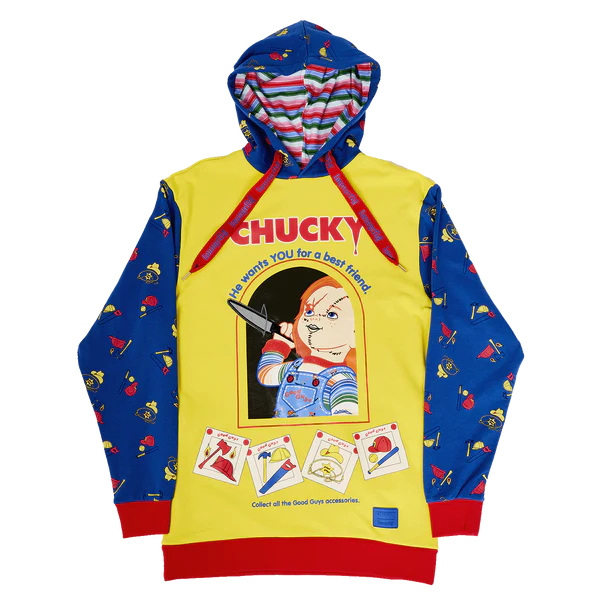 Hoodie unisex Loungefly Child's Play - Chucky (S)