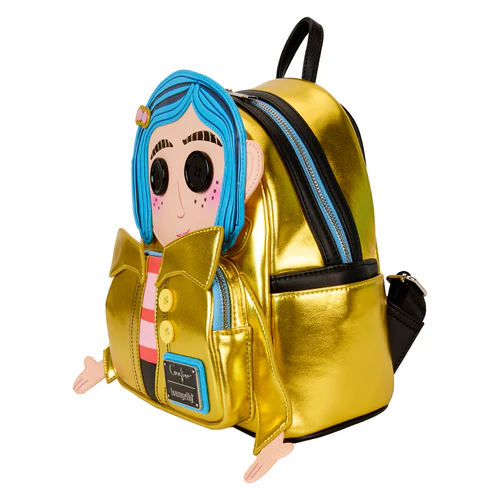Mini sac à dos Loungefly Coraline - Poupée Cosplay