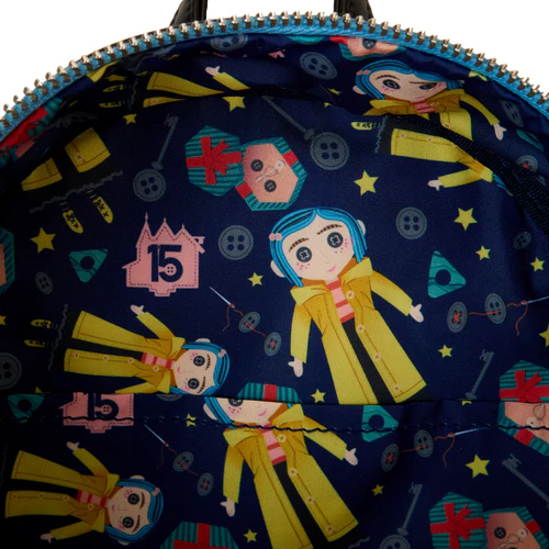 Mini sac à dos Loungefly Coraline - Poupée Cosplay