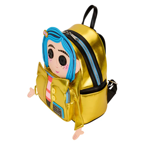 Mini sac à dos Loungefly Coraline - Poupée Cosplay