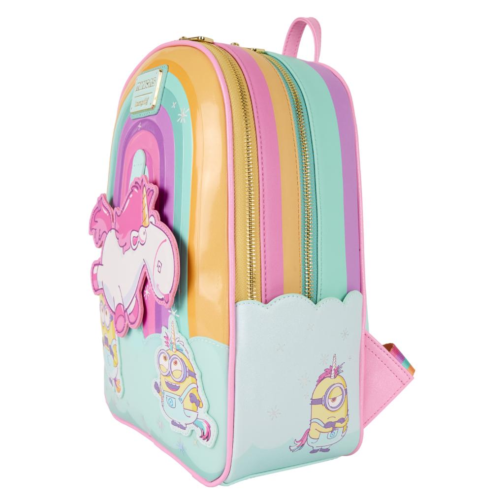 Mini sac à dos Loungefly Minions - Fluffy Unicorn