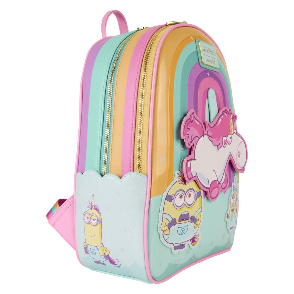 Mini sac à dos Loungefly Minions - Fluffy Unicorn
