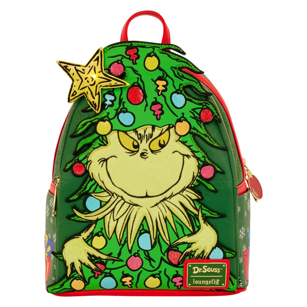 Mini sac à dos Loungefly Grinch - Holiday
