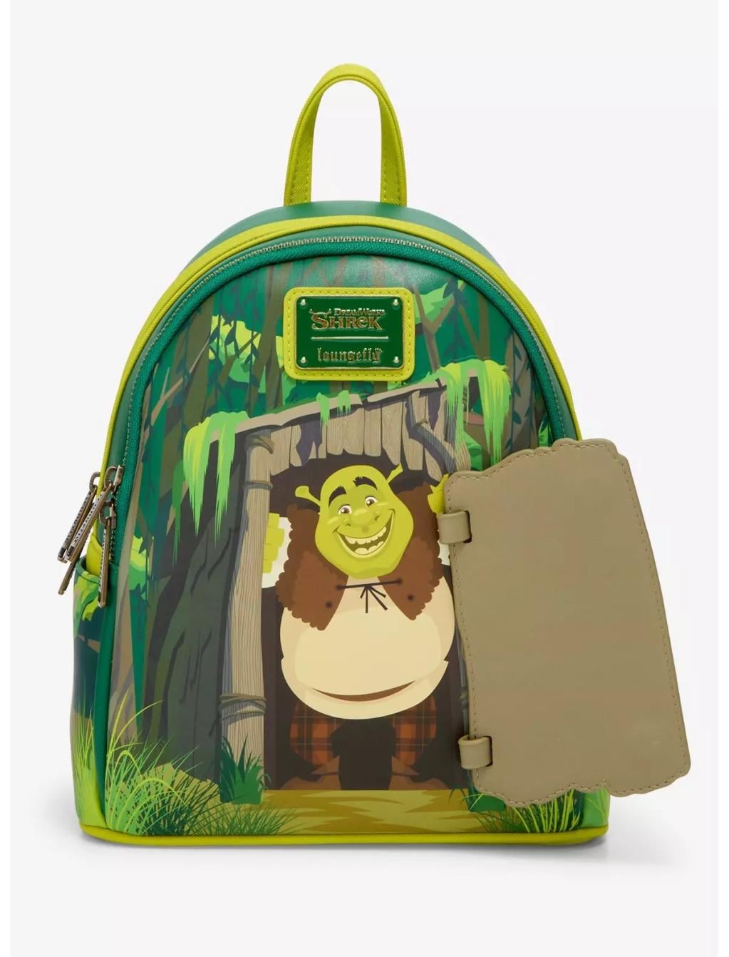 Sac à dos Loungefly Shrek - Shrek et Donkey Swamp Door (Exclusive)