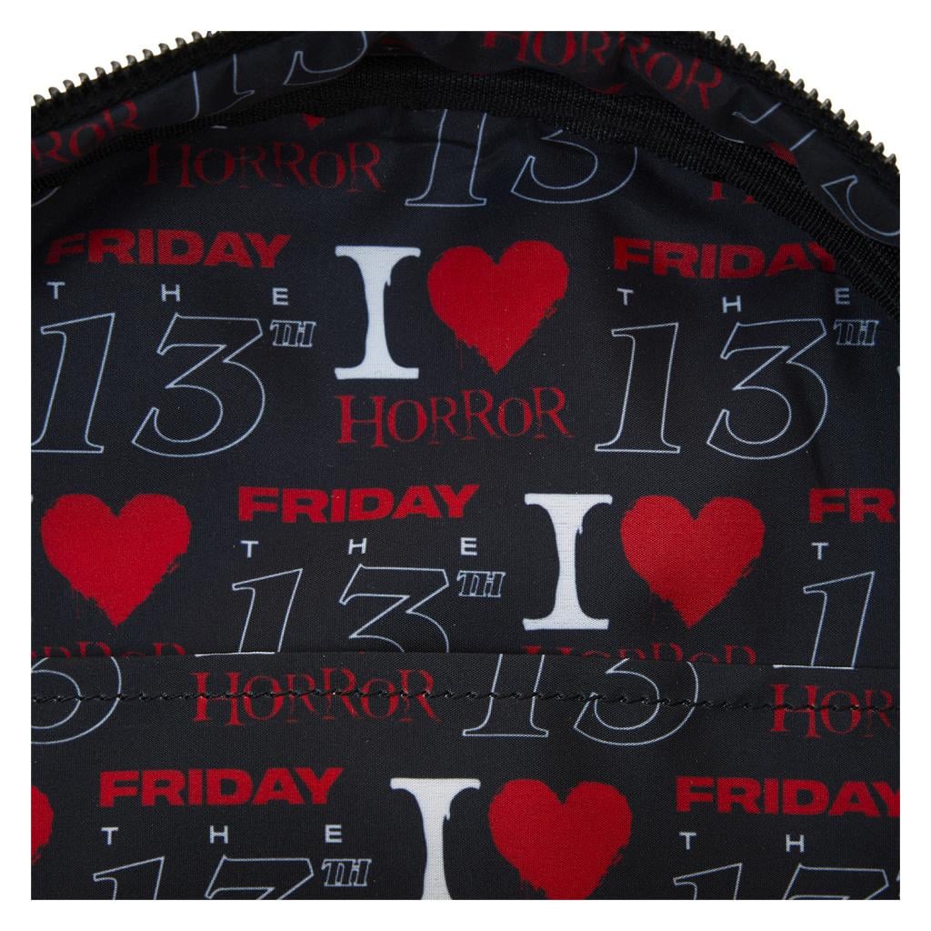 Mini sac à dos Loungefly Vendredi 13 - I Heart Horror