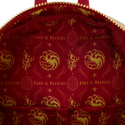 Mini sac à dos Loungefly House of the Dragon - Targaryen