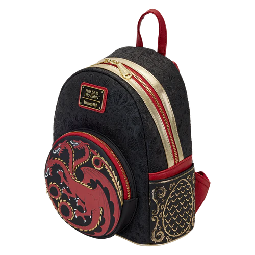 Mini sac à dos Loungefly House of the Dragon - Targaryen