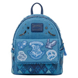 Mini sac à dos Loungefly Harry Potter - Denim
