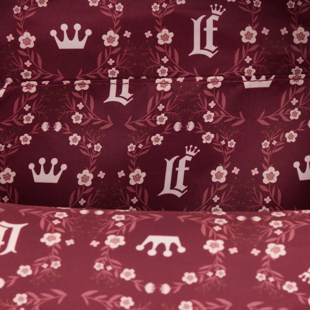 Mini sac à dos Loungefly Cream and Red - Floral