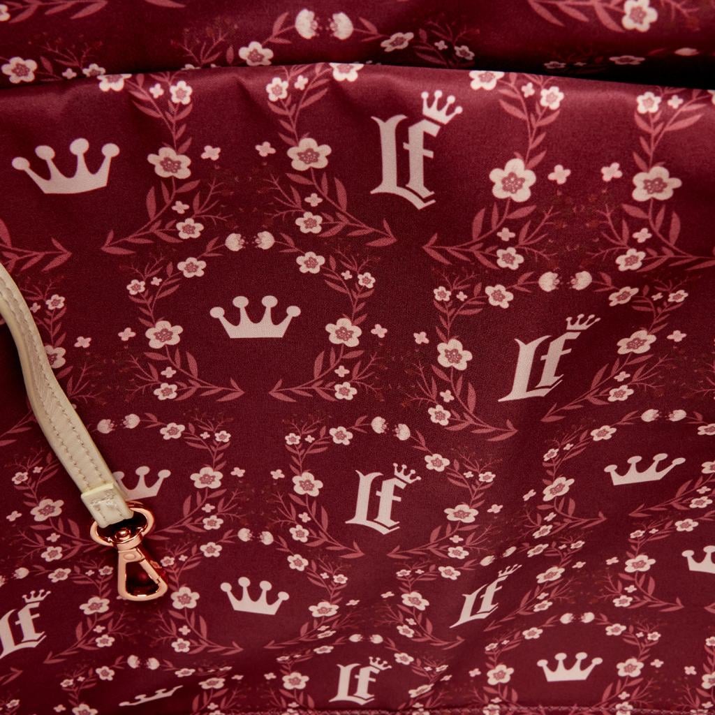 Tote bag convertible Loungefly Cream and Red - Floral