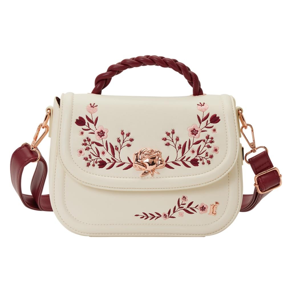 Sac bandoulière Loungefly Cream and Red - Floral