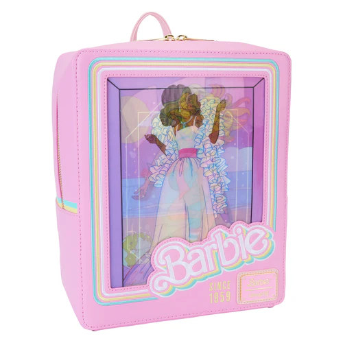 Mini sac à dos lenticulaire Loungefly Barbie - Boîte à Poupée
