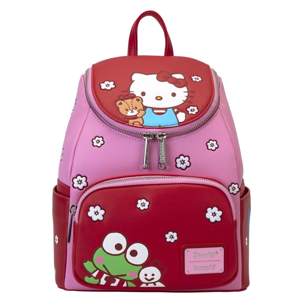 Mini sac à dos Loungefly Sanrio - Hello Kitty et Amis Color Block