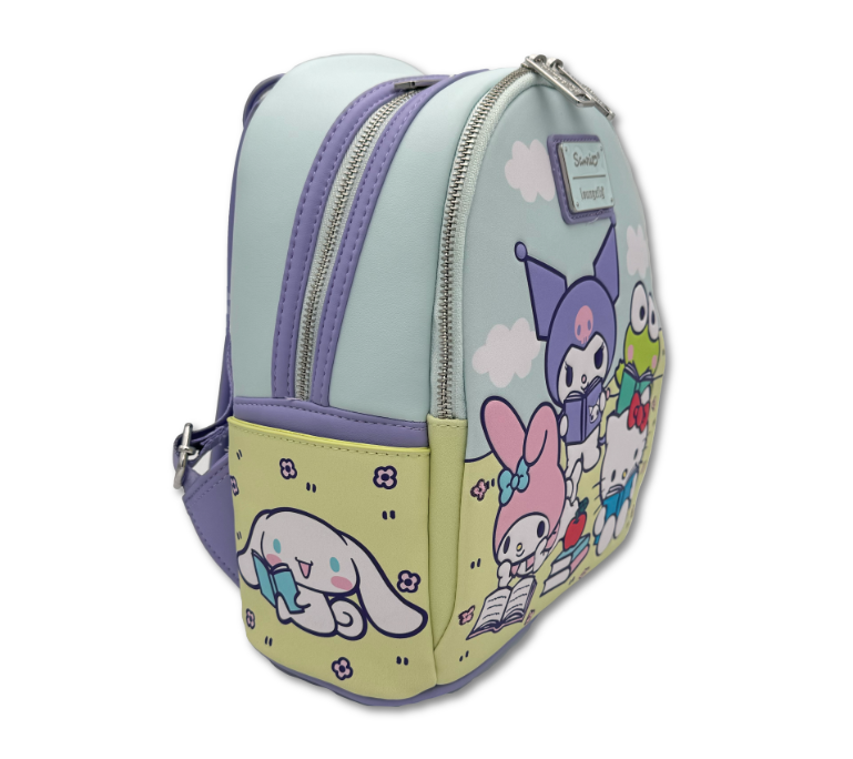 Mini sac à dos Loungefly Sanrio - Multi Character Scene (Exclusive)