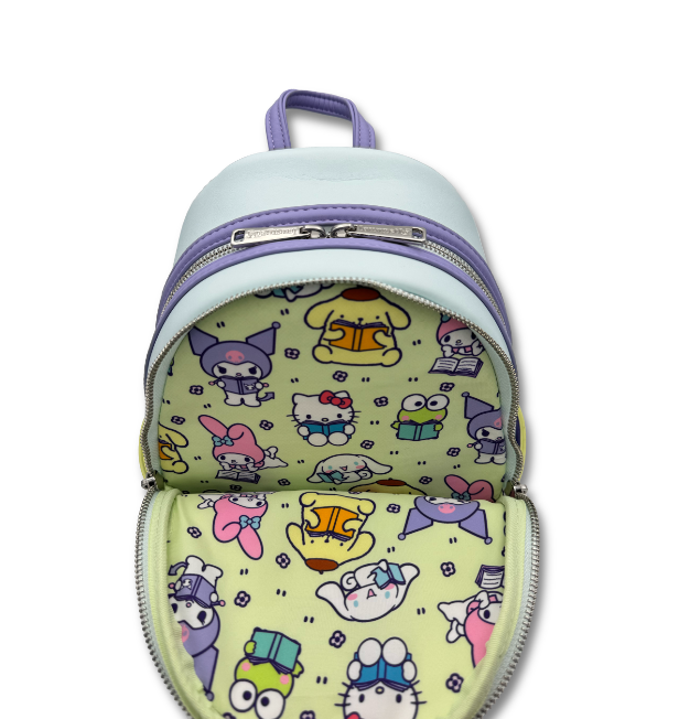 Mini sac à dos Loungefly Sanrio - Multi Character Scene (Exclusive)