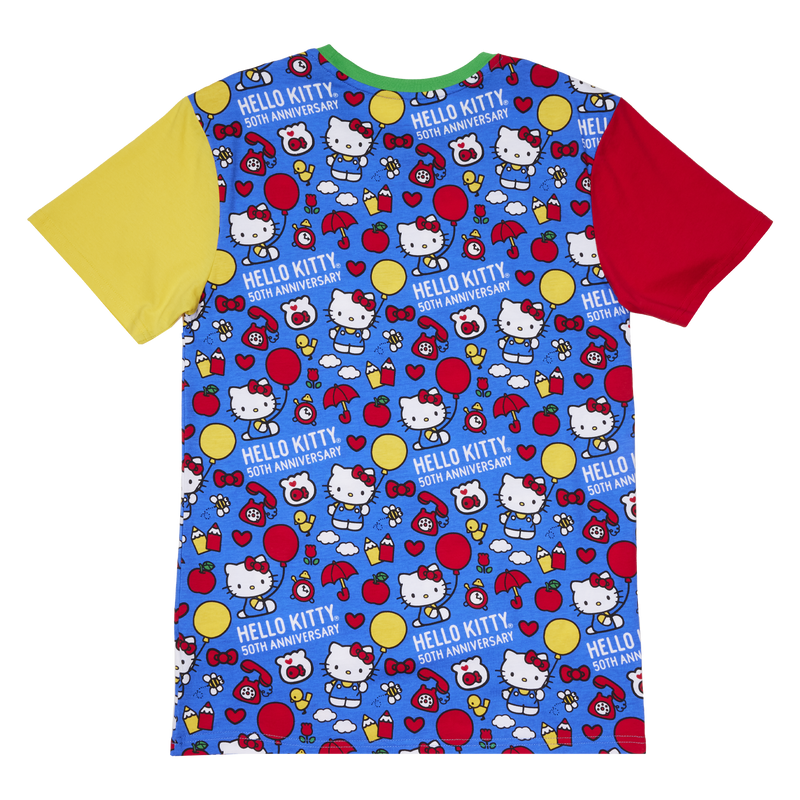 T-shirt unisex Loungefly Hello Kitty - 50ème Anniversaire (L)
