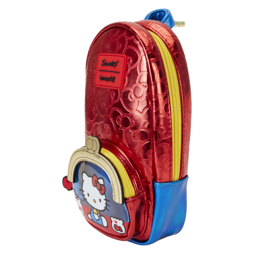 Mini sac à dos plumier Loungefly Hello Kitty - 50ème Anniversaire