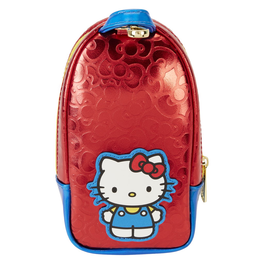 Mini sac à dos plumier Loungefly Hello Kitty - 50ème Anniversaire