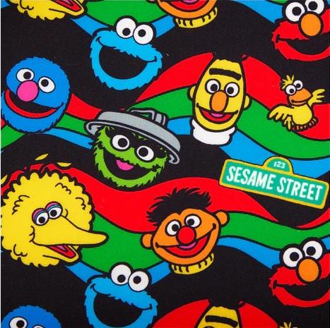 Sac bandoulière Loungefly Sesame Street - Elmo