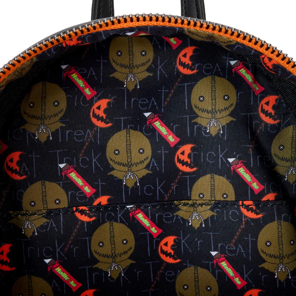 Mini sac à dos Loungefly Trick 'r Treat - Flaming Head Sam