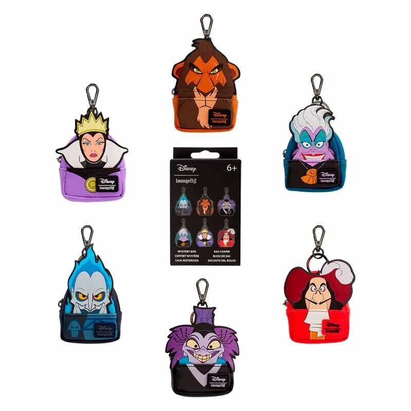 Charm mystère Loungefly Disney - Villains