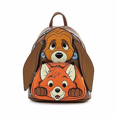 Sac à dos Loungefly Disney - Todd et Cooper (23x26.5x11.5 cm)