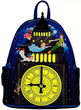 Sac à dos Loungefly Disney - Peter Pan Glow Clock (23x28x10 cm)
