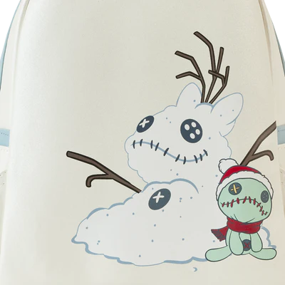 Mini sac à dos Loungefly Lilo et Stitch - Stitch Ange de Neige