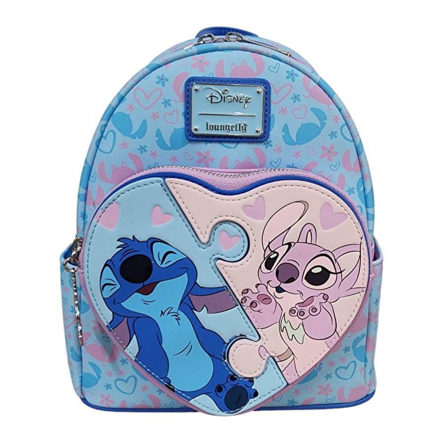 Mini sac à dos Loungefly Disney - Stitch et Angel (Exclusive)
