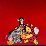 Mini sac à dos Loungefly Winnie l'Ourson - Ladybug Pooh