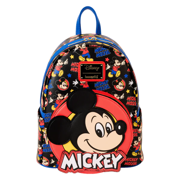 Mini sac à dos Loungefly Mickey et Amis - Classique