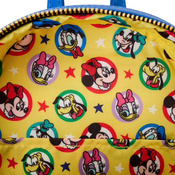 Mini sac à dos Loungefly Mickey et Amis - Classique