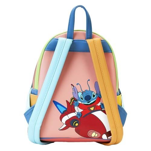 Mini sac à dos Loungefly Disney - Jaase Stitch Colorblock (Exclusive)