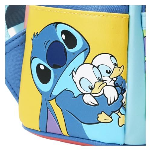 Mini sac à dos Loungefly Disney - Jaase Stitch Colorblock (Exclusive)