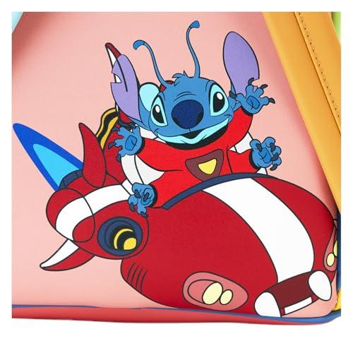 Mini sac à dos Loungefly Disney - Jaase Stitch Colorblock (Exclusive)