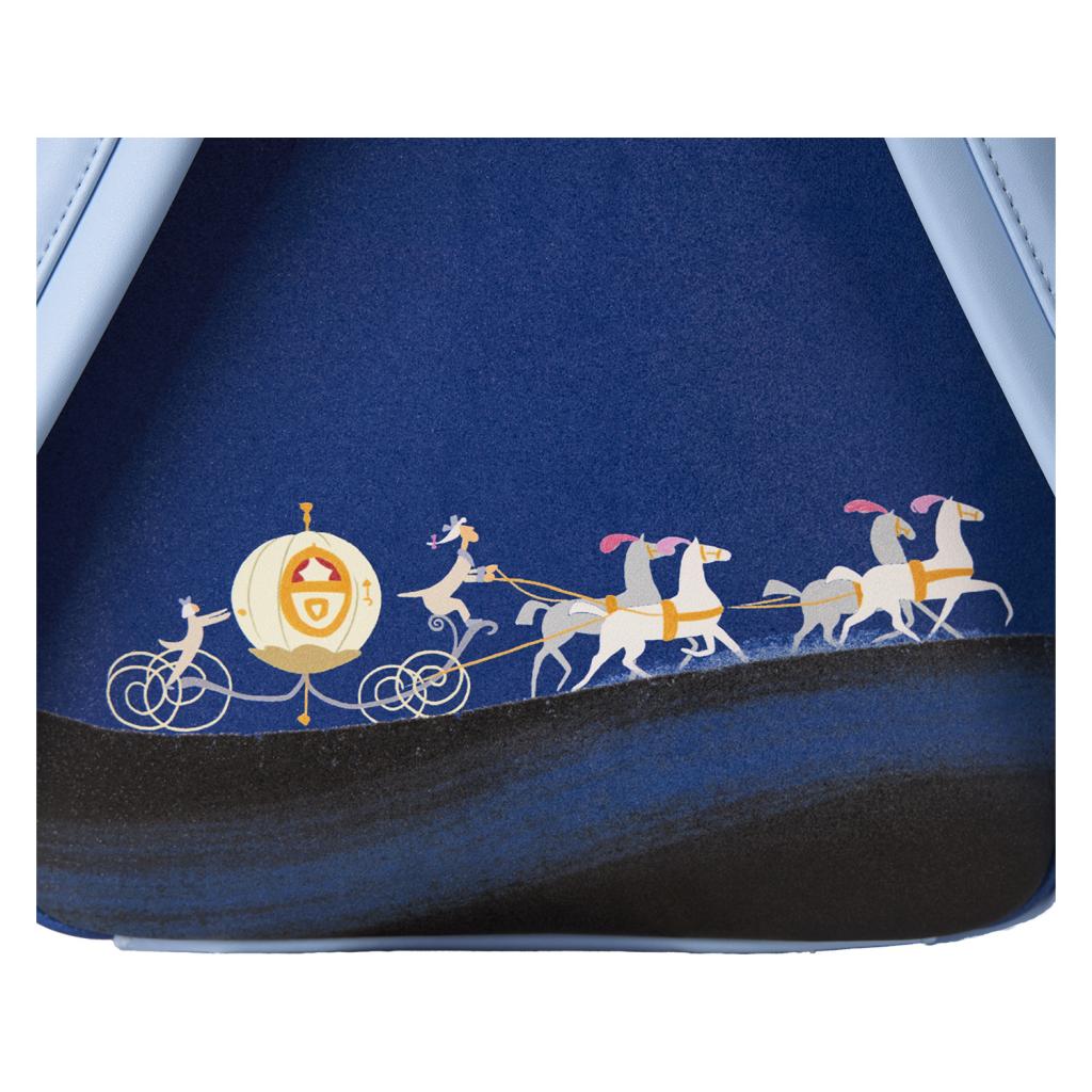 Mini sac à dos Loungefly Cendrillon - 75ème Anniversaire