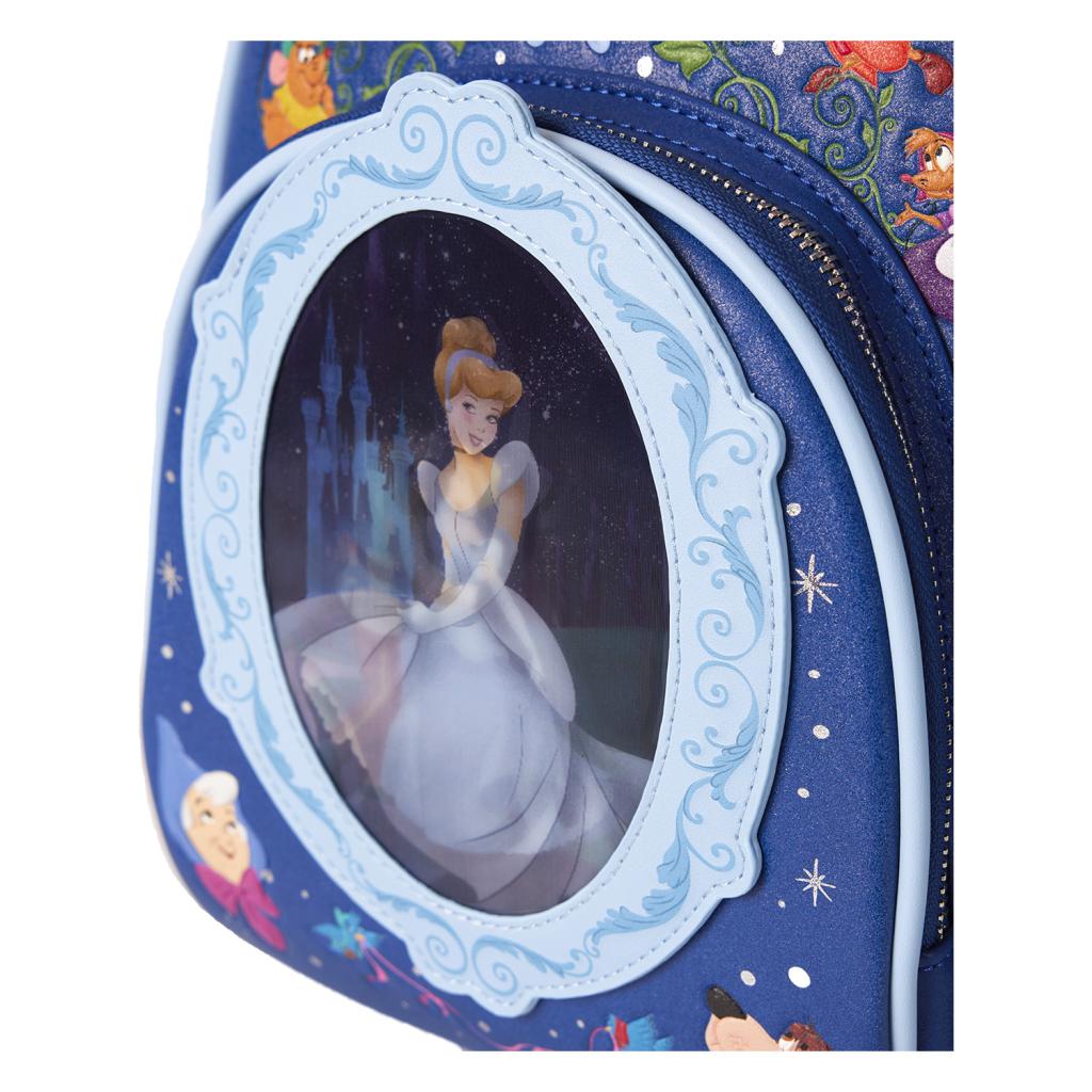 Mini sac à dos Loungefly Cendrillon - 75ème Anniversaire