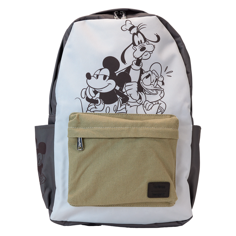Sac à dos canvas nylon Loungefly Disney - Mickey et Amis