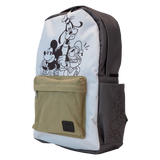 Sac à dos canvas nylon Loungefly Disney - Mickey et Amis