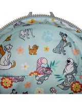Mini sac à dos Loungefly Disney - Chiens et Chats Faux Denim