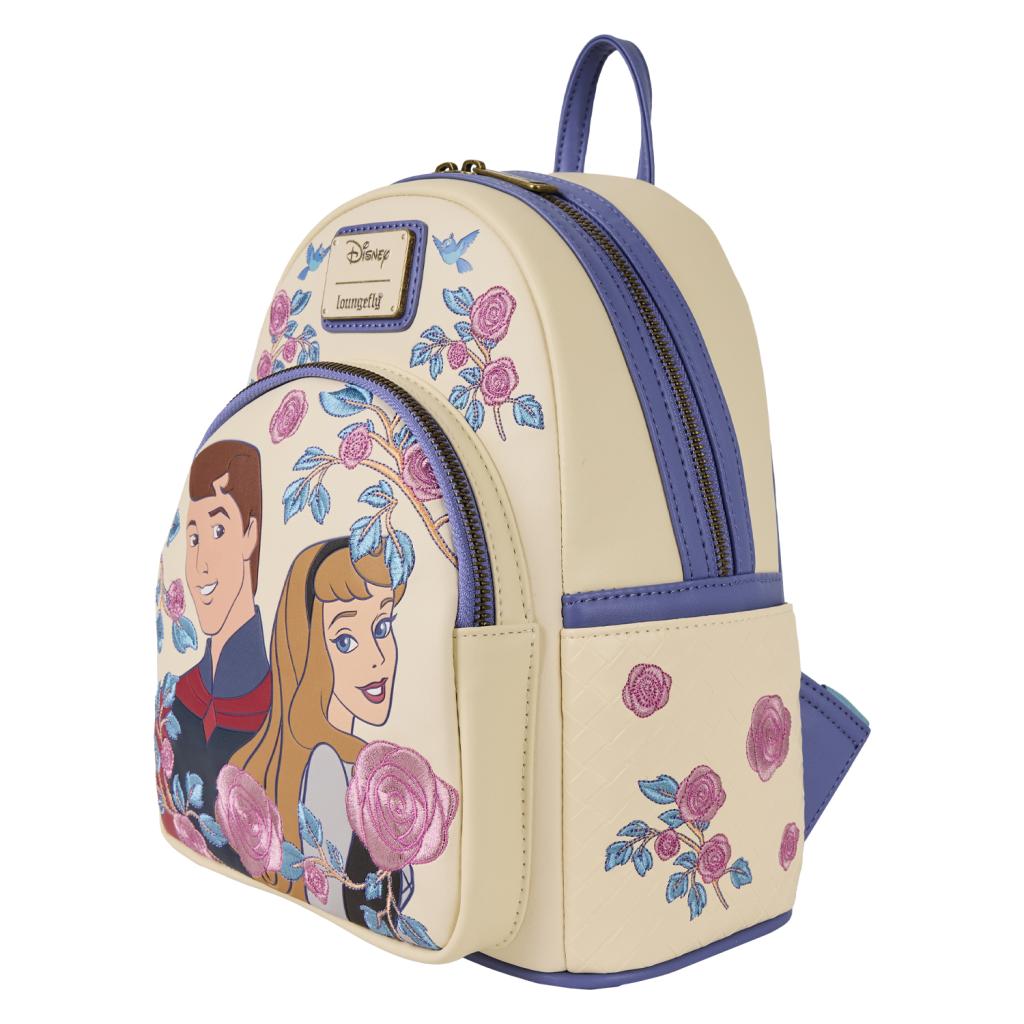 Mini sac à dos Loungefly Disney - Princesse Aurore et Prince Phillip