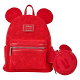 Mini sac à dos Loungefly Disney - Mickey Ears Burnout