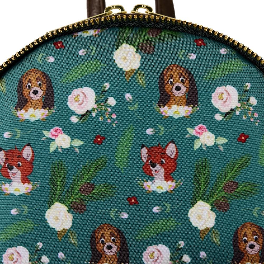 Mini sac à dos Loungefly Disney - Rox et Rouky