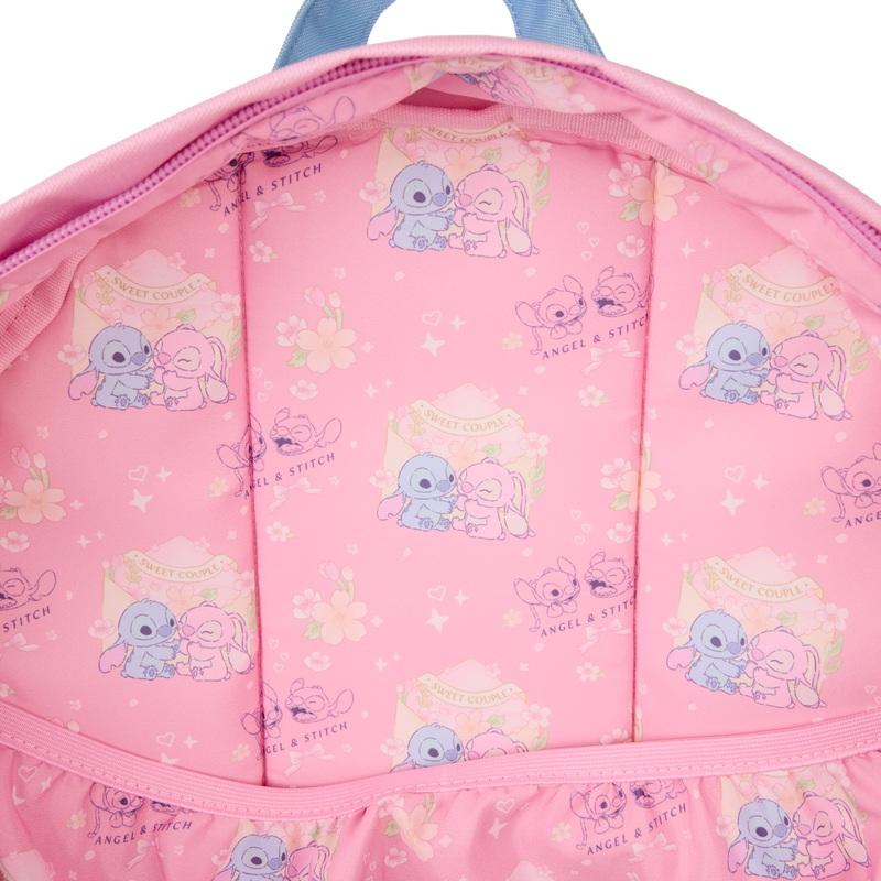 Sac à dos nylon Loungefly Disney - Lilo et Stitch