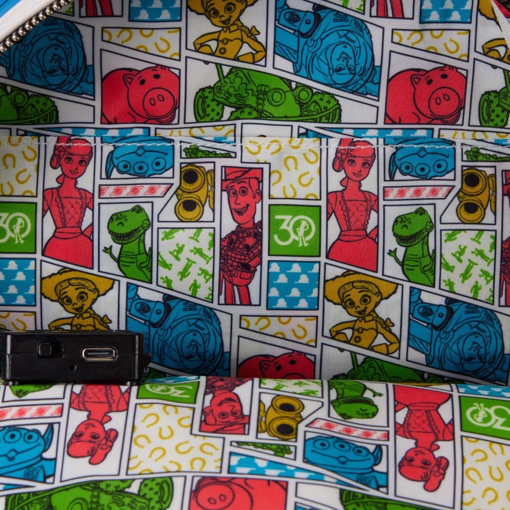 Mini sac à dos Loungefly Toy Story 30ème Anniversaire - Buzz L'Éclair