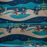 Mini sac à dos Loungefly Disney - Mickey et Minnie Holiday