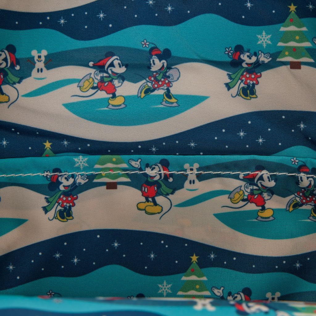Mini sac à dos Loungefly Disney - Mickey et Minnie Holiday