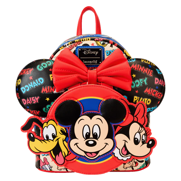 Mini sac à dos serre-tête Loungefly Mickey et Amis - Classique